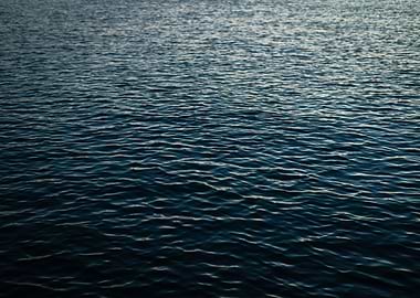 Calm Blue Water Surface