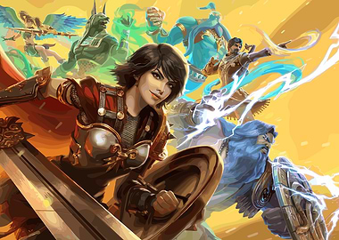 Fantasy Warrior and Mythological Figures