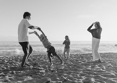 Family Fun on the Beach