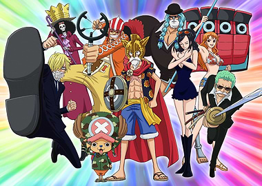 One Piece: Dress-up Straw Hat Crew