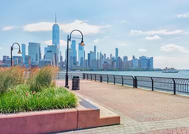 New York City skyline view