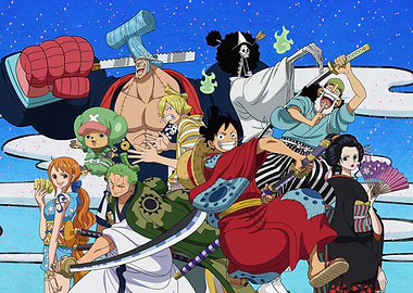Straw Hat Crew: Wano Attire