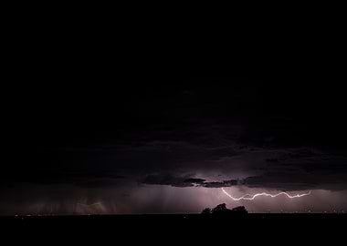 Night Lightning Storm