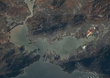 Aerial View of San Francisco Bay