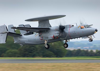 E-2 Hawkeye Airborne Early Warning Aircraft