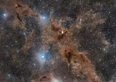 Cosmic Dust and Stars in Space