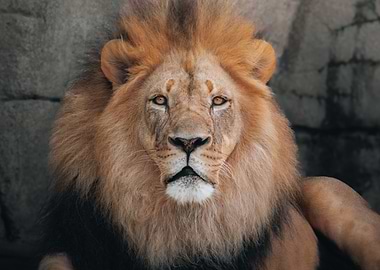 Majestic Lion Portrait