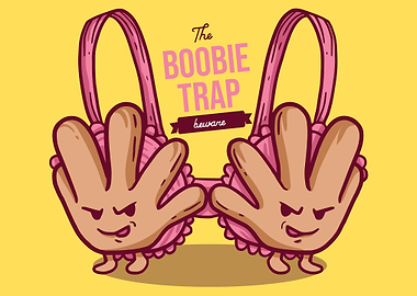 The Boobie Trap Beware Cartoon