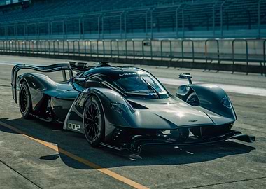 Aston Martin Valkyrie AMR Pro on Track