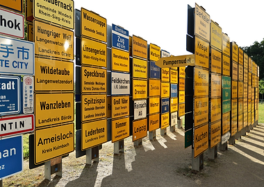 Signpost Maze: A Journey Through Place Names