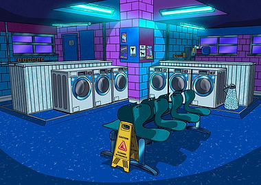 Laundromat After Midnight