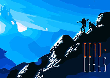 Dead Cells Pixel Art Landscape