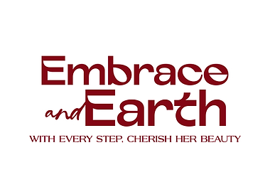 Embrace and Earth Text Art