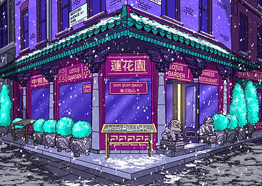 Chinese Restaurant After Midnight