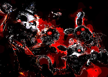 Five Nights at Freddy's Animatronics