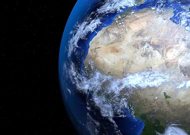 earth view from space