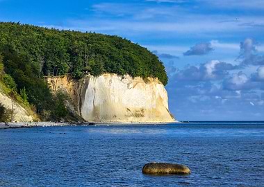 Chalk Cliffs on Rugen Island, Germany