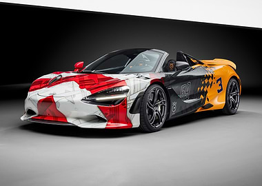 McLaren 720S with Custom Livery