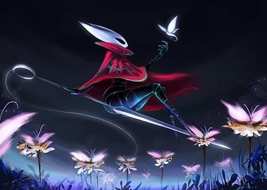 Hornet in a Dreamy Flower Field