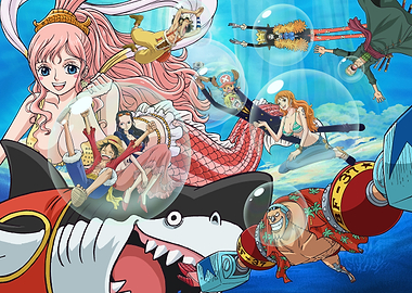 Shirahoshi and the Straw Hats Submerged