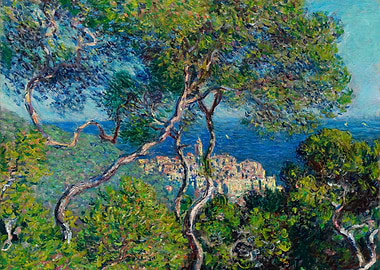 Antibes Seen from La Salis Painting