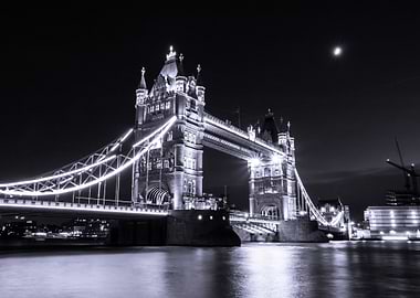 tower bridge at night, london