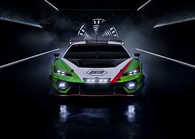 Lamborghini Huracan Temerario GT3 Race Car