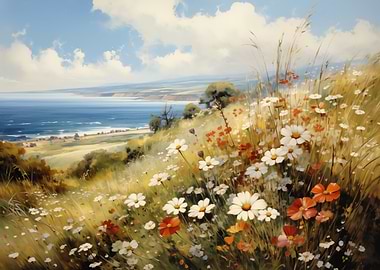 Coastal Meadow Wildflowers