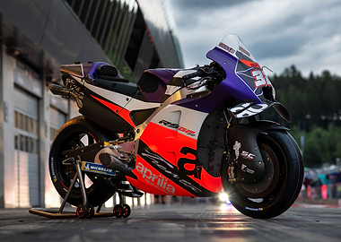 Aprilia Racing Motorcycle