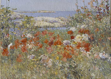 Childe Hassam's Isles of Shoals Painting