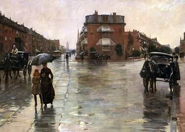 Rainy Day in the City