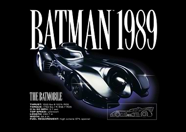 Batmobile 1989: Specs and Design
