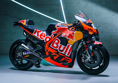 Red Bull KTM Racing Motorcycle
