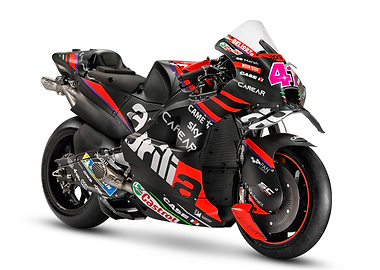 Aprilia Racing Motorcycle Studio Shot