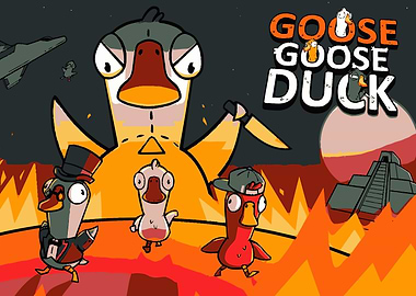 Goose Goose Duck Game Illustration