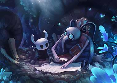 Hollow Knight: Cornifer and The Knight
