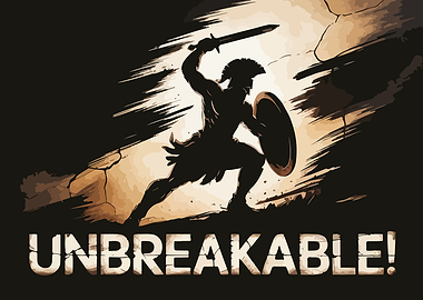 Unbreakable Warrior Silhouette