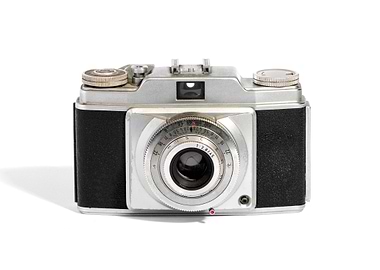 Vintage Silver and Black Camera