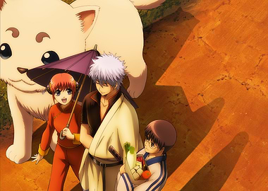 Gintama Yorozuya Family Portrait