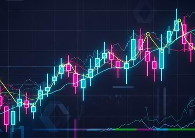 Stock Market Candlestick Chart