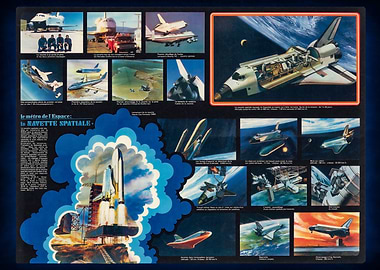 Space Shuttle Poster