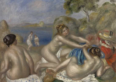 Bathers by Pierre-Auguste Renoir