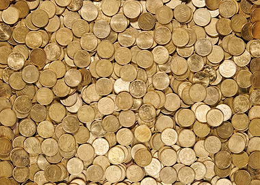 Pile of Euro Coins