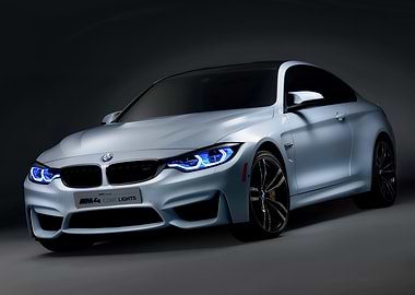 BMW M4 Iconic Lights Concept Car