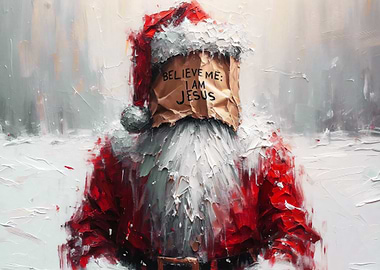 It’s Not Santa Claus, It’s Jesus