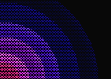 Abstract Gradient Dot Pattern