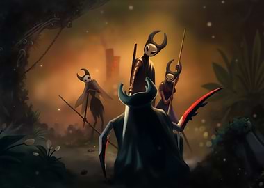 Hollow Knight Group Illustration
