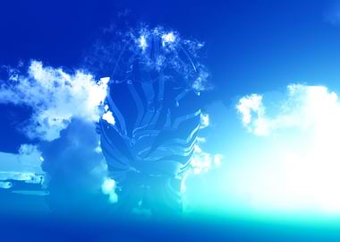 Abstract Structure in a Cloudy Sky