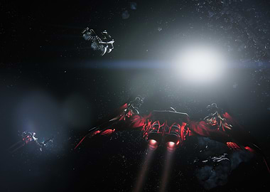 Spacecraft in Deep Space