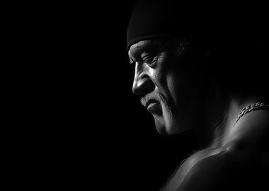 Monochrome Portrait of a Man